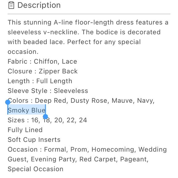 Beautiful Cinderella Divine dress, size 22 - Picture 2 of 2